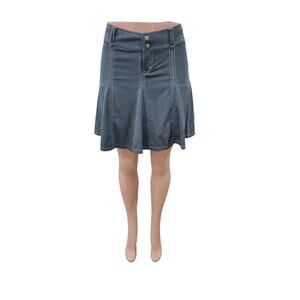 Athleta Skort Womens 4P Gray Athletic Tennis Golf Pockets Athleisure Performance